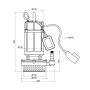 Насос дренажний Thermo Alliance QXD3-30-1,1 1,1 кВт — Photo 4