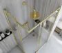 Душова кабіна REA CITY 80х100 BRUSHED GOLD — Photo 10