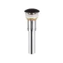 Раковина-чаша Qtap Robin 460x460x100 Matt black з донним клапаном QT13113062MB — Photo 12