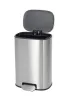 Відро для сміття з плавним закриттям овальне Mixxus Premium Diverse-TC0112 SS Color 12л колір наржавійка (MI7079) — Photo 19