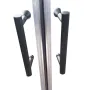 Душова кабіна без піддону Koer SR SC04-90x90x195-TR-07 прозоре скло Easy Clean 5мм, графіт (KR5362) — Photo 20