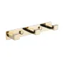 Гачок для рушників VBI QUADRO GOLD потрійний — Photo 2