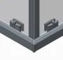 Душова кабіна без піддону Koer SR SC10-90x90x195-TR-12 прозоре скло Easy Clean 6мм, матове золото (KR5943) — Photo 64