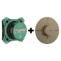 SHOWER SELECT COMFORT S термостат для 2х споживачів, ПМ, цколір шліфованна бронза+IBOX universal 2.0 прихована частина для змішувача (в подарунок) — Photo 2