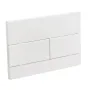 Панель змиву Koer KT-0603-03 240x160x10mm пластикова, кнопка лінійна — Photo 4