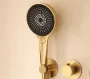 IMEX BOLONIA BRUSHED GOLD Набір для душу термостатичний, PVD матове золото — Photo 12