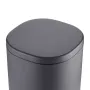 Відро для сміття з плавним закриттям овальне Mixxus Premium Olivary-TC0105 Graphite 5 л колір графіт (MI7063) — Photo 16