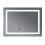 Дзеркало Mixxus WARM MR02-100x70 з Led Touch, Anti-fog, димером, регулятором яскравості, годинником (MI6002) — Photo 14