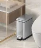 Відро для сміття з плавним закриттям прямокутне Koer TC-010206-02 6 л колір нержавійка (KR5594) — Photo 15