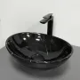 Умивальник (раковина) VBI PARMA BLACK MARMO GLOSSY накладний — Photo 4