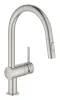 Змішувач для кухні з висувним виливом Grohe Minta (32321DC2) — Photo 4