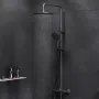 Душова система ShowerSpot з термостатом, чорний AM.PM F0780422 Like — Photo 11