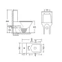 Бачок до унітазу-компакту Mixxus Style-0403-R Tank 620х360х800 зі зливною арматурою (MI8331) — Photo 9