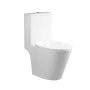 Унітаз підлоговий Qtap Dove Rimless безобідковий з сидінням Soft-close WHITE QT06228380BW — Photo 2
