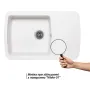 Кухонна мийка Lidz 770x490/200 WHI-01 (LIDZWHI01770490200) — Photo 9