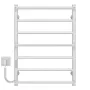 Рушникосушарка електрична Ladder П7 500х700 Deffi нержавіюча сталь (Білий, WD03, Ліве підключення) — Photo 4