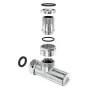 Кран кутовий Laris Звичайний 1/2" - 3/4" + ексцентрики 2шт. (LX-4701) — Photo 8