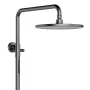 Душова система універсальна Qtap Slavonice на три споживача (з виливом) QTSLA111GMB45910 Gunmetal Black PVD — Photo 8