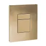 Панель змиву пластикова Koer KT-0607-12 157x198x3mm, квадратна, матове золото — Photo 4