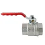 Кран кульовий ГГВ Koer Extreme KE.214-32 - 1 1/4" FF ручка "важіль" червона (KR5747) — Photo 7