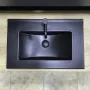 Умивальник (раковина) VBI FERRARA 70 BLACK MATT врізний — Photo 6