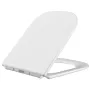 Сидіння-кришка для унітазу Mixxus SEAT COVER QUADRO-2003 з мікроліфтом 430х338х35mm (MI6689) — Photo 7