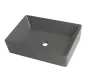 Раковина накладна Mixxus Premium QUADRO-0108 GRAY 550x390x145mm (MP6652) — Photo 17