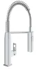 Змішувач для кухні з гнучким виливом Grohe Eurocube (31395000) — Photo 11
