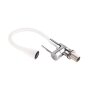 Змішувач для кухні Qtap Spring з гнутким виливом QTSPRCRW007F1 Chrome/White — Photo 7