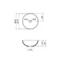 Раковина-чаша Qtap Owl 400х400х155 White QT1911K53WN — Photo 5