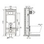 Комплект: ARCHITECTURA Directflush унітаз підвісний 37*53см в кому. з сид. з функці. Slow closing 4694HR01 + Volle інсталяція 141515 — Photo 5