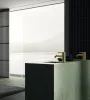 Змішувач для раковини (умивальника) KOHLMAN AXEL GOLD низький * — Photo 5