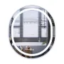 Дзеркало Mixxus Premium ELLIPSE MV05-80x70-Reverse WHITE з Led Touch, Anti-fog, димером (3-6,5kK) (MP6645) — Photo 13