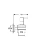 Дозатор рідкого мила Grohe Essentials New (40448001) — Photo 9