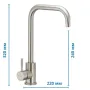 Кухонний змішувач Mixxus SUS 011-G (SS2794) — Photo 3