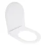 Qtap Сидіння для унітаза (Robin 490, Scorpio 490) 430x363x60 мм, White, з мікроліфтом, Slim Duroplast, MagLock QTSC179W48915 — Photo 7