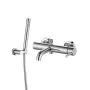 Змішувач для ванни і душу VBI MILANO CHROME настінний — Photo 2