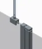 Шторки скляні на ванну Koer SR BS03-95x140-TR-01 прозоре скло 6мм, хром (KR5402) — Photo 29