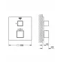 Змішувач для душу GROHE GROHTHERM CUBE 24153000 — Photo 3