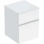 ICON тумба 45*60*47,6 см, с 2мя ящиками, белый матовый — Photo 2