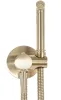 Набір душу гігієнічного REA LOOP BRUSHED GOLD матове золото — Photo 8
