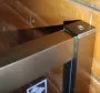 Душова кабіна без піддону Koer SR SC10-90x90x195-TR-12 прозоре скло Easy Clean 6мм, матове золото (KR5943) — Photo 46