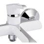 Змішувач для ванни Qtap Grand (з душовим гарнітуром) QTGRAWCR006 Chrome/White — Photo 10