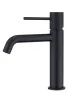 IMEX MONZA MATT BLACK Змішувач для умивальника, чорний матовий — Photo 4