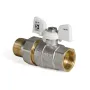 Кран з американкою 3/4" (Koer KR.227.W) білий (KR0097) — Photo 5