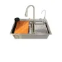 Мийка багатофункціональна Zerix ZH7546-SET-06.SUS304 DECOR з вбудованим змішувачем (ZX5682) — Photo 3