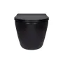 Унітаз підвісний Qtap Robin New Ultra Quiet безобідковий з сидінням Soft-close MATT BLACK QT13332381АSMB — Photo 11