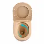 Унітаз підвісний Robin Ultra Quiet 490×365×325 мм, Beige, з сидінням Slim Duroplast / Soft-close / Quick Release QT13332381АSSB Qtap — Photo 13