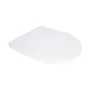 Qtap Сидіння для унітаза (Jay 640, Swan 640) 422x360x30 мм, White, з мікроліфтом, Slim Duroplast, Quick Release QTSC179W48699 — Photo 5