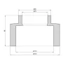 Муфта PPR Thermo Alliance 110х75 — Photo 4